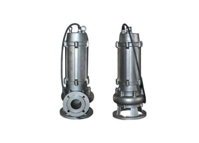 China Hign Efficiency Submersible Sewage Pump , Vertical Sewage Pump Non Block for sale