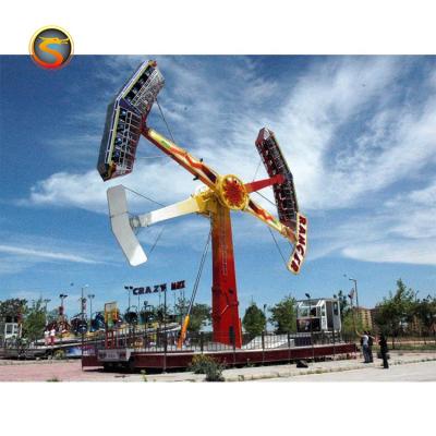 Κίνα Luna Park Merry-Go-Round Dry Amusement Amusement Amusement Adults Metal Rides Turbo360 Ranger Park Equipment προς πώληση