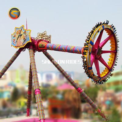 China Steel Amusement Park Rides Big Frisbee Swing Hammer Rotating Pendulum Rides On Sale for sale