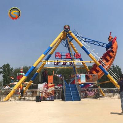 China Cheap Amusement Park Steel Family Rides Swing Viking Boat Pirate Ship Amusement Boat Rides For Kids for sale