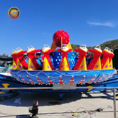 China Playground Theme Park Equipment Rides Bowl Magic Rides Flying UFO Rides On Sale for sale