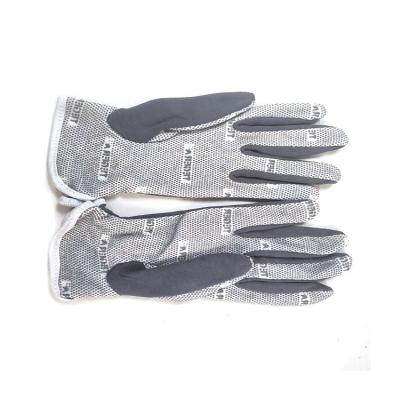 China Cotton80% Cotton Gw-St013 White Dotted Gloves General Purpose Safety Industrial Work Gloves for sale