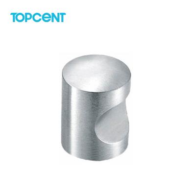 China Topcent Modern High Quality Shower Stainless Steel Bathroom Pull Tempered Glass Door Handles Knob for sale