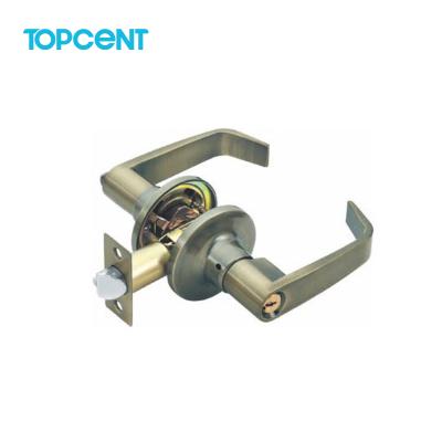 China Topcent New Design Modern Industrial Mortise Door Lock Lever Security Home Hardware Modern Industrial Door Locks and Handles for sale