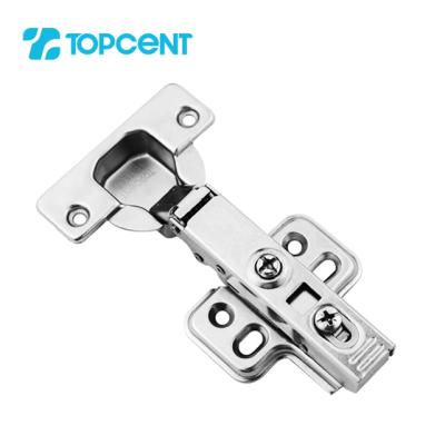 China Topcent CH.3339 Modern High Quality Kitchen Furniture Hinge 35mm Full Soft Narrow Cabinet Hidden Door Covered Hinge for sale