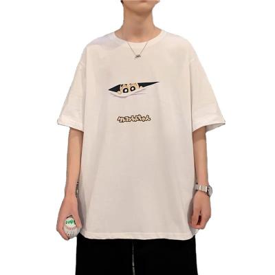 China Casual soft top trend of 2021 summer salt series of new languid style printing short-sleeved loose QUICK-DRY T-shirt for sale