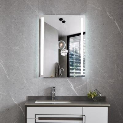 China Big Magnifying Magnifying Smart Make Up Wall Bathroom LED Mirror With Light for sale