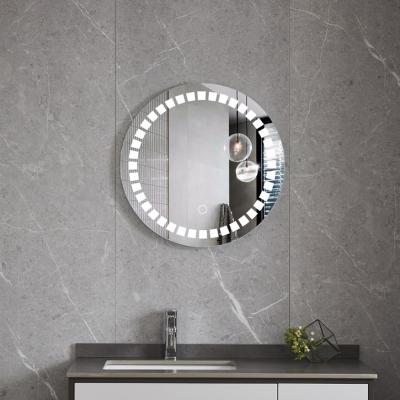 China ETL New Arrival Magnifying Vanity Round Backlit Bathroom LED Mirror With Light for sale