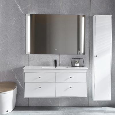 China Large Environmentally Friendly Mirrored Wall Mounted Modern Bathroom Storage Cabinets In Bathroom for sale