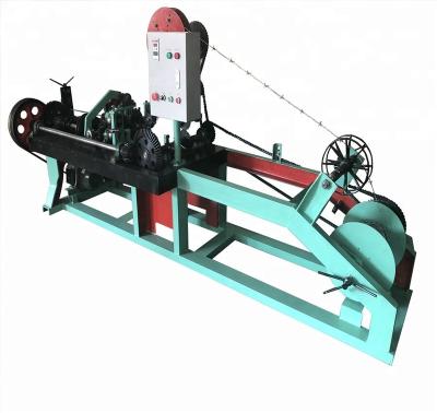 China Building Material Shops Normal And Reverse Twist Barbed Wire Machine for sale