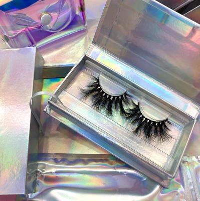 China Free Sample 25mm Mink Eyelash Custom 25mm Long Fur Mink Lashes With Own Logo Low Price 25mm Long Box for sale