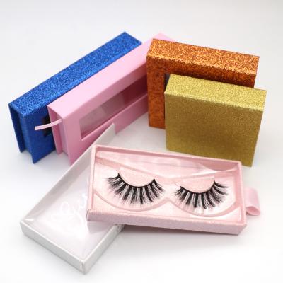 China Private Label Natural Silk Long Cruelty Free 3D Eyelashes False Mink Eyelashes for sale