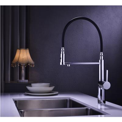 China High Quality Single Lever Cuboid Stick Handle Luxury Brass Kitchen Faucet Hole Hot Pull Out Kitchen Faucet for sale