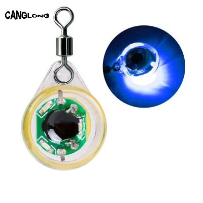 China Canglong Durable Electric Lure Eyes Lure Factory Supply PESCA Lure OEM On LED Running Fish Lure Eyes Underwater Fish Attracting Lamp for sale