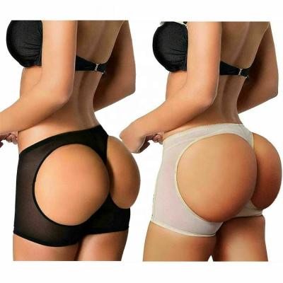 China Antibacterial Booty Underwear Butt Lifter Body Shaper Panties Tummy Control Boyshort Invisible Shorts for sale