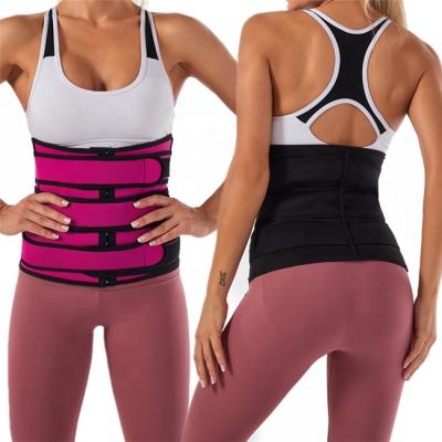 China Hot Selling Trainer Weight Loss Waist Trainer Corset And Waist Trainer Back Support New Design Slimming Sweat Belt for sale