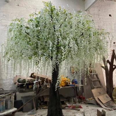 China Realistic Wedding Decoration Wisteria Flower Artificial Tree for sale