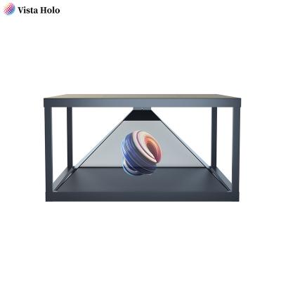 China Table Style 150x150cm 360 Degree 3D Holograma Holographic Box Display Hologram Advertising for sale