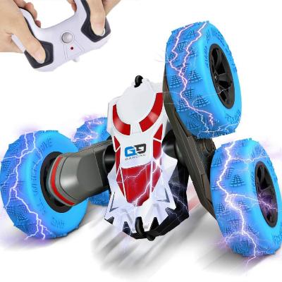 China RC Hobby ZG 1:28 Scale Remote Control Car 4wd Double Sided Rotating 360 Shakes Speed ​​Car 4X4 rc car for sale