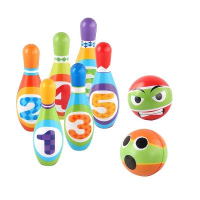 China Children Amusement Toys Zhengguang OEM Sport Toy Game Mini Kids Ball Set Ball Bowling Set With High Quality for sale