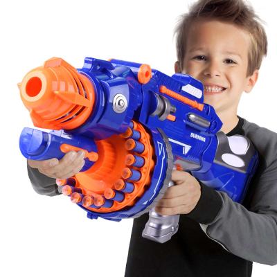 China Toy Amazon Hot Sale Electronic Electronic EVA Soft Bullet Gun Toys Automatic Kids Shooting Ball Toy Gun For Boys Game Foam for sale