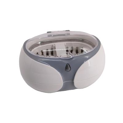 China Portable Stainless Steel Tank 600ml Portable Ultrasonic Cleaner For Beer Dental Jewellry Medical Foamer Tool Glass Wine Ripe Decanter for sale