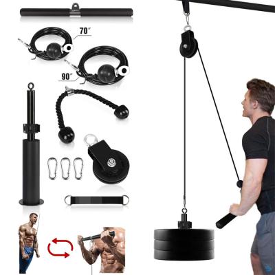 China Fitness LAT and Lift Pulley System, Double Cable Machine (70