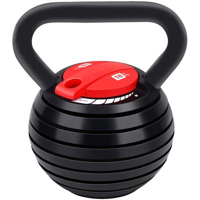 China Universal Kettlebell Weight Set , TopMade Adjustable Cast Iron Kettlebell Set Strength Training Exercise for sale