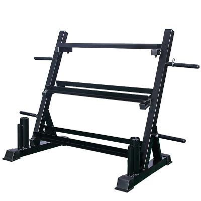 China Modern 3 Row Dumbbell Rack Rack Only for Home Gym, Weight Rack for Dumbbells (1100 Pounds Weight Capacity, 2020 Version) for sale