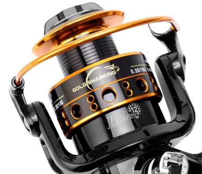 China Straight Lightweight Ultra Smooth Powerful Aluminum Spinning Reels For Saltwater Freshwater for sale