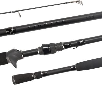 China Carbon Baitcasting Rods Action Quick Casting Rods with 30 Ton Carbon Stainless Steel Guides with SiC Inserts Baitcast Rods for sale