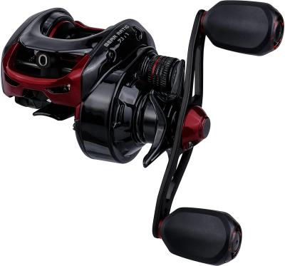 China Straight Baitcast Reel with 10+1 Stainless Steel Ball Bearing Magnetic Brake 7.1:1 Gear Ratio Bass Fishing Reel for sale