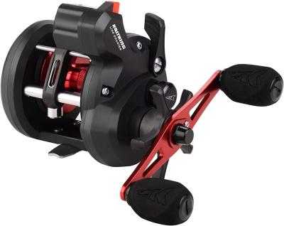 China Conventional Level Wind Straight Round Line Counter Fishing Baitcasting Trolling Reels for sale