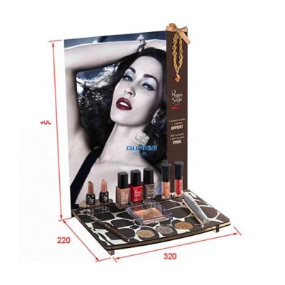 China Wholesale Durable Lipstick Kit Picture Book Stands Acrylic Stand For Tumbled Stones Display Rack for sale