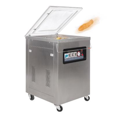 China Food factory direct sales DZ500 single chamber meat vacuum sealer packing machine commercial automatic vacuum packing machines for sale