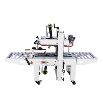 China High quality FXA6050 food carton sealing machine box closing taping packing machine for sale