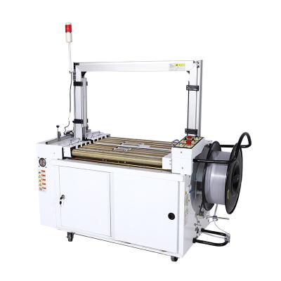 China MH102A Automatic Food Packaging Band PP Belt Box Case Strapping Tool Packaging Machine for sale