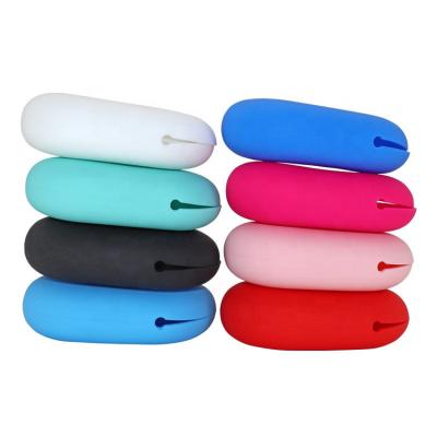 China Factory Wholesale Simplicity Data Line Pocket , Convenient Silicone Earphone Coins Bag , Earbuds Pockets Cable for sale