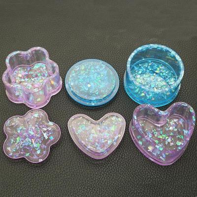 China Viable Jewelry Box Mold, Silicone Resin Heart Shaped Mold, Hexagonal Storage Box Mold and Square Epoxy Resin Mold for sale