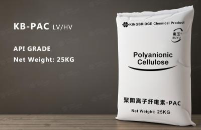 China Oil drilling grade & API grade PolyAnionic Cellulose -PAC-LV/HV for sale