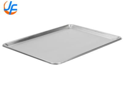 China RK Bakeware China Aluminum Rectangular Cookie Baking Tray , Cookie Sheet Pan for sale