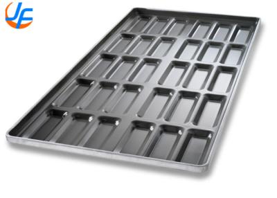 China RK Bakeware China Foodservice 22100 Glazed New England Aluminized Steel Hot Dog Bun Pan Tray for sale