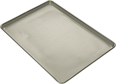 China RK Bakeware Fully Perforated Aluminum Cannabis Drying Tray Marijuana Drying Tray Weed Drying Tray for sale