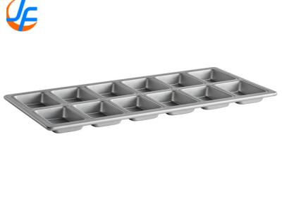 China RK Bakeware China Foodservice NSF 12 Compartment Pullman Aluminum Loaf Pans Mini Bread Loaf Pan Bread Tin for sale