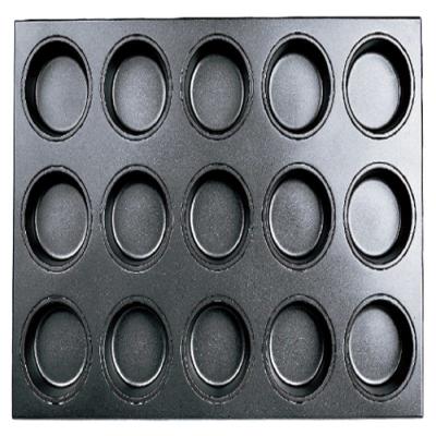 China Rk Bakeware China-Kommerzielle Nonstick Muffin Kuchen Backflasche Quadrat Kuchenflasche Cupcake Backflasche zu verkaufen