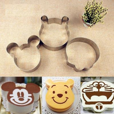 China RK Bakeware China Foodservice NSF Stainless Steel Cartoon Mousse Ring Pasty Ring for sale