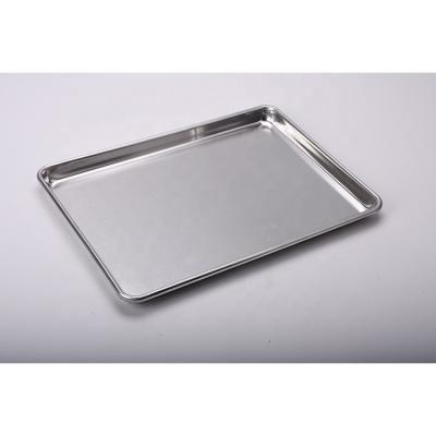 China commercial 13''*9''*1'' 0.8mm rectangle baking bread tray burger or hamburger or hot dog bun baking pan aluminium bread pan for sale