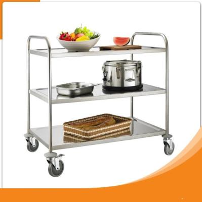 China RK Bakeware China Foodservice NSF Cocina bandeja de alimentos carro de carretillas de acero inoxidable para el restaurante en venta