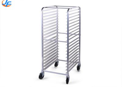 China RK Bakeware China Foodservice NSF Custom  304 Stainless Steel Heavy Duty Oven Rack Baking Trolley for sale