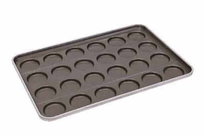 China 24 Cavity PTFE 600x400x35mm Hamburger Bun Tray for sale